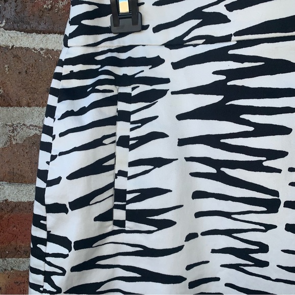 Trina Turk with Banana Republic Zebra Design Pencil Skirt - Picture 2 of 8